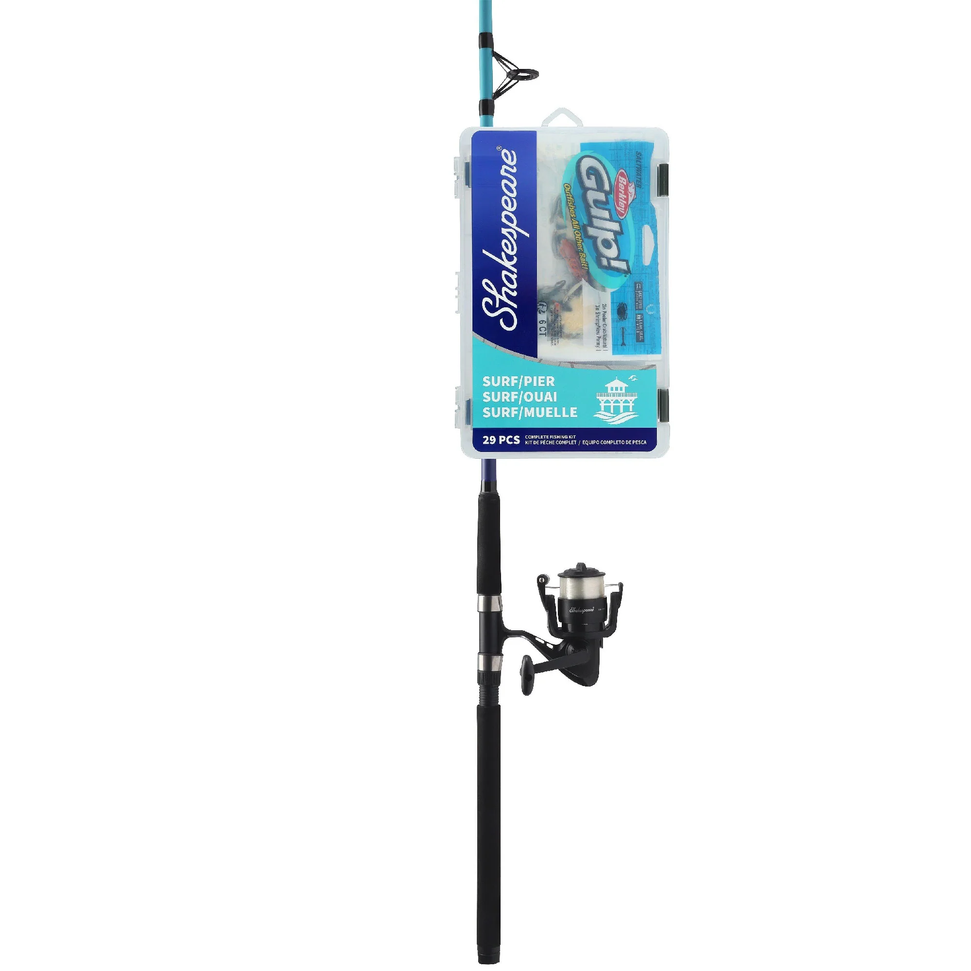 Catch More Fish® Surf Pier 8 Ft Spinning Kit - Image 6
